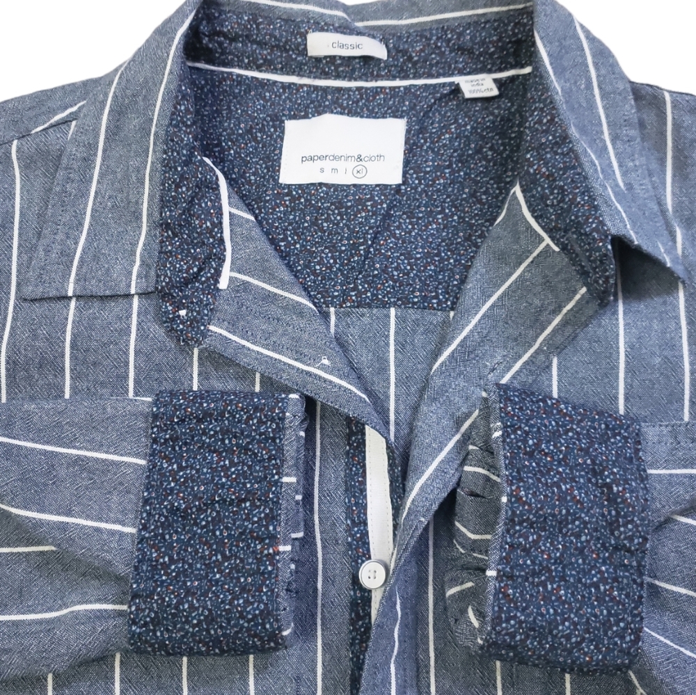 Paper Denim & Cloth Chambray Button Down Shirt